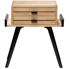 Le Petit, Two-Color Nightstand with Drawers