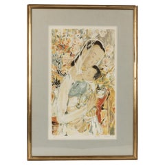 Le Pho Mother And Child Lithograph Numbered 57/60