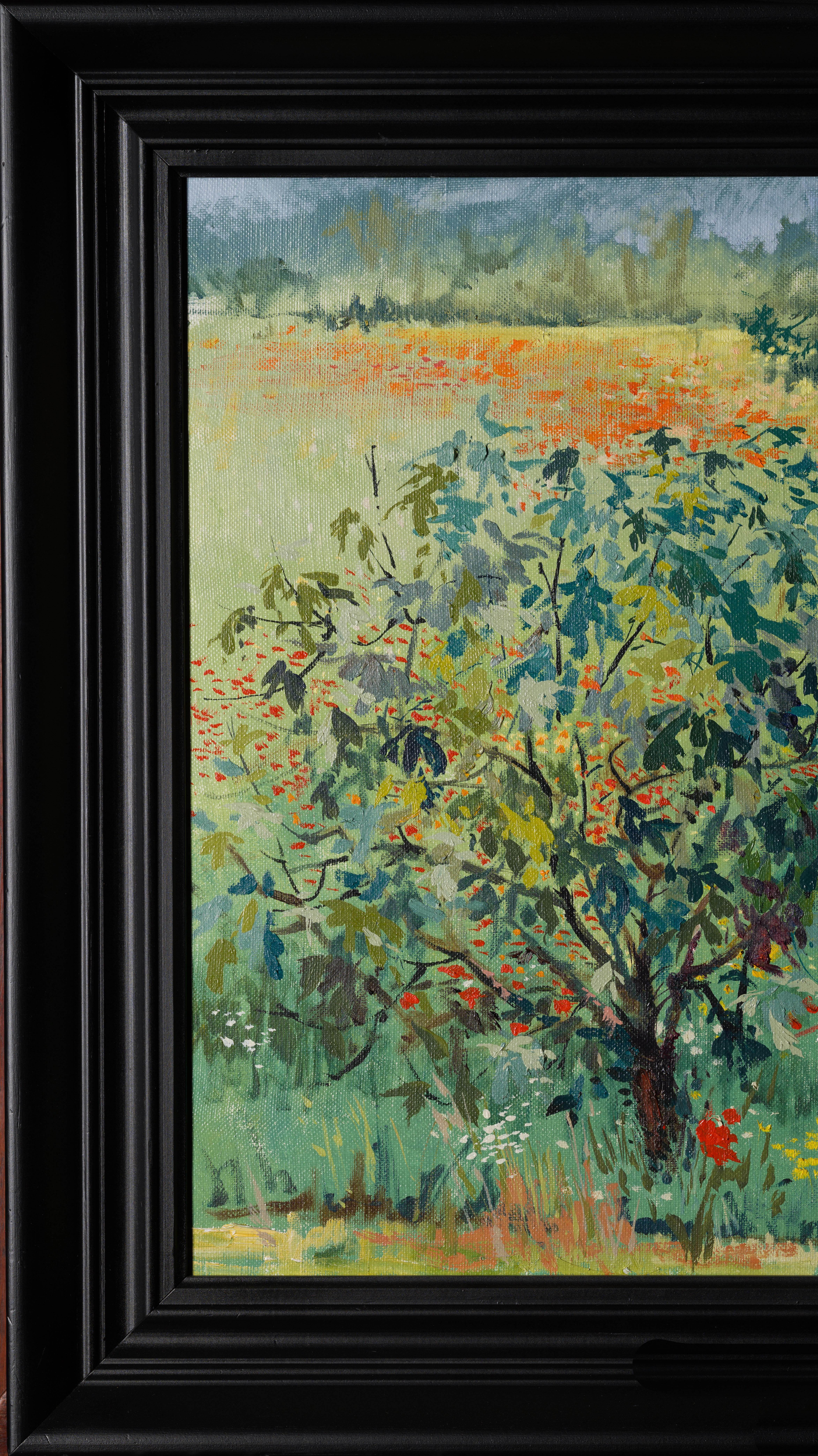 landscape with poppies For Sale 1
