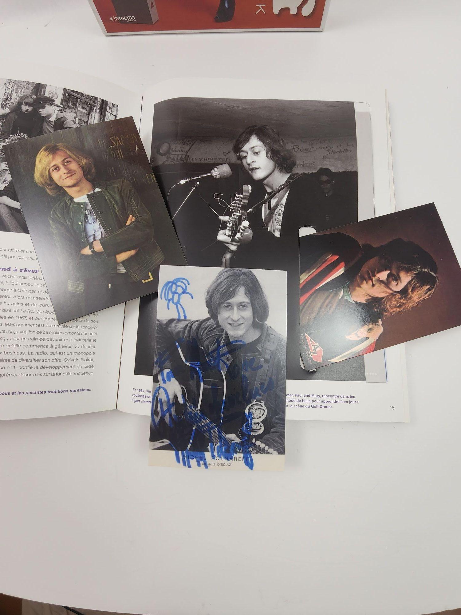 Le Polnabook Michel Polnareff French Edition Livre à couverture rigide à manches en vente 6