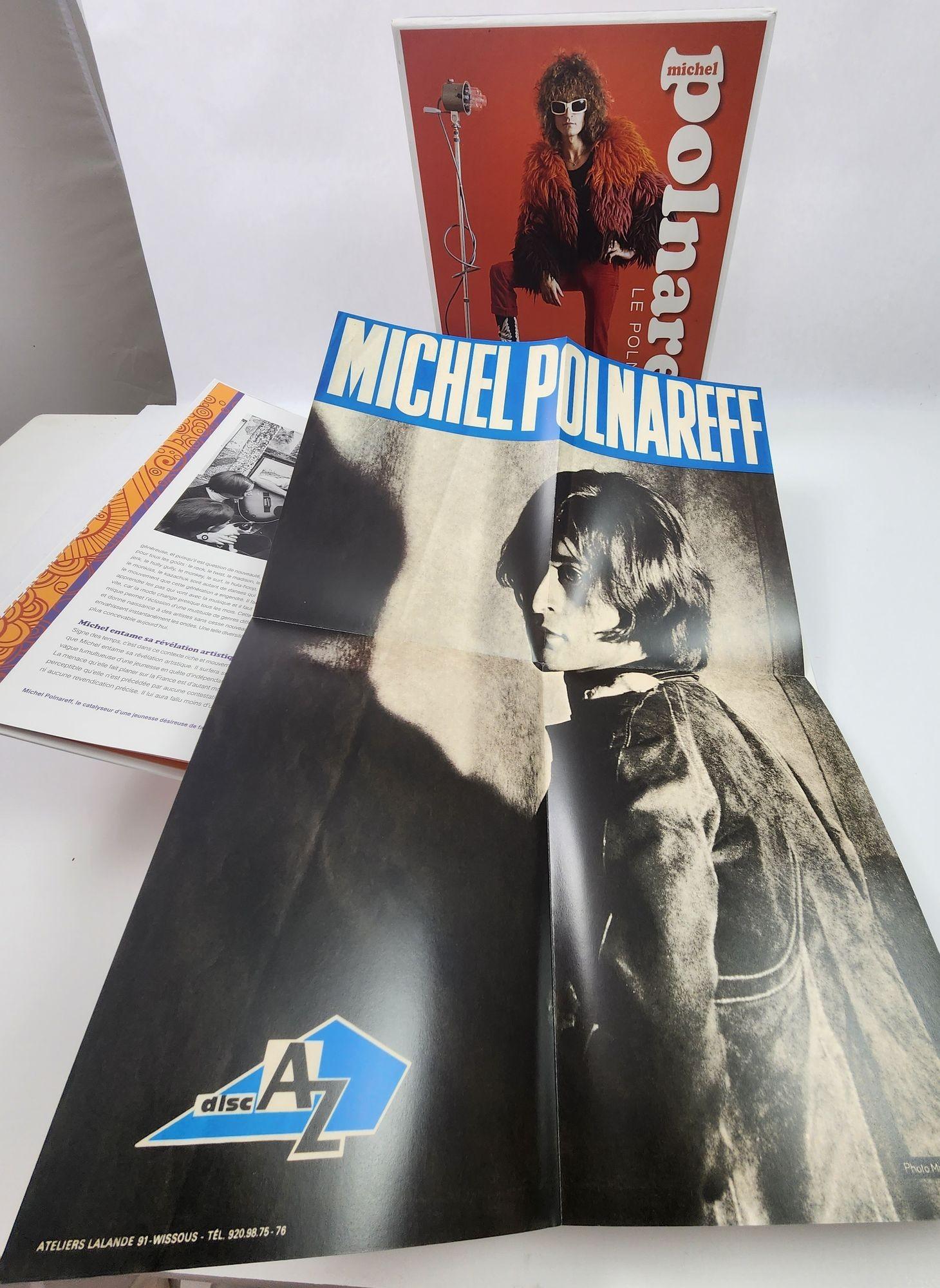 Paper Le Polnabook Michel Polnareff French Edition Hardcover Book in Sleeve For Sale