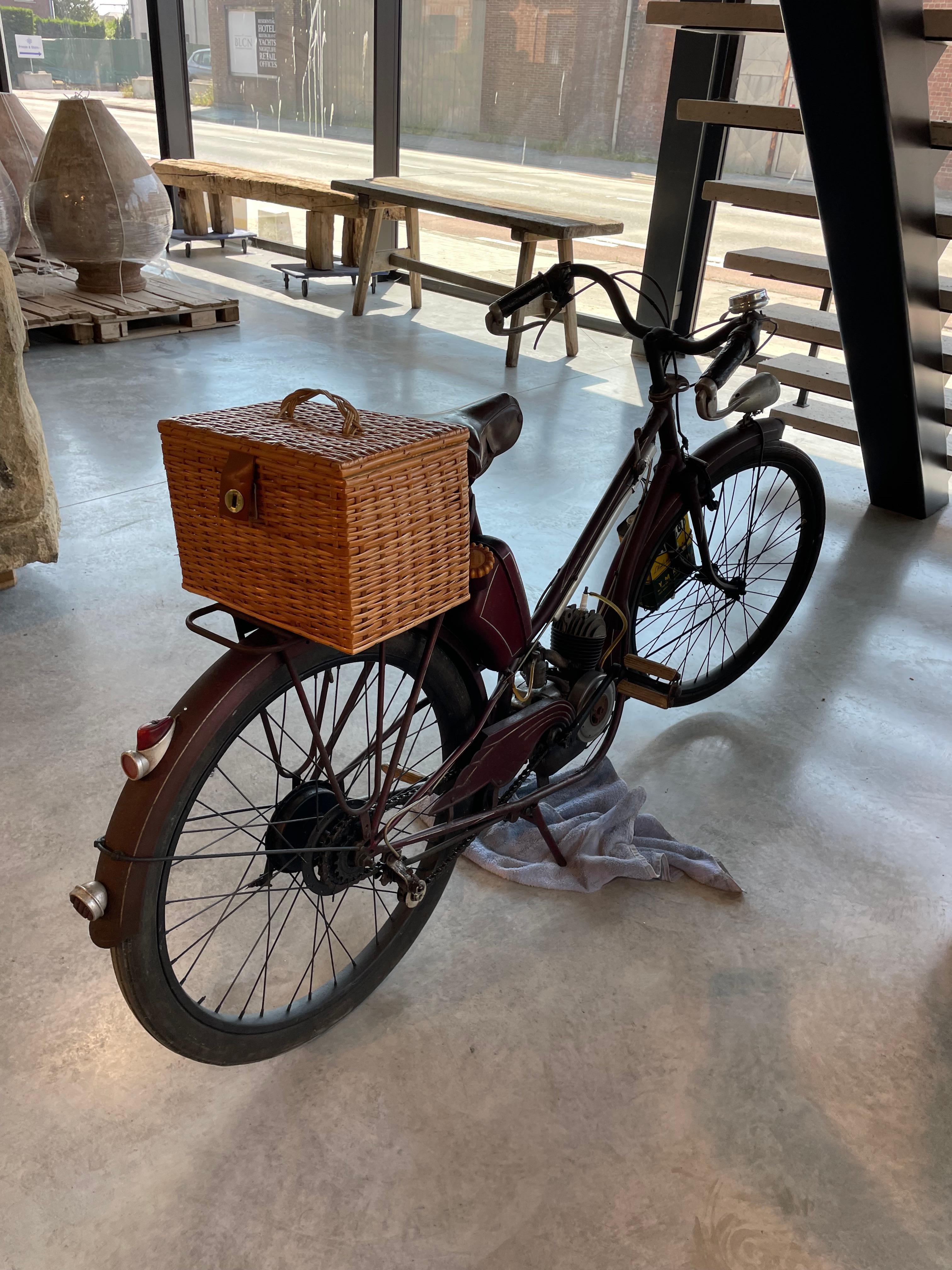 20th Century Le Poulain Original Decorative Motorcycle For Sale