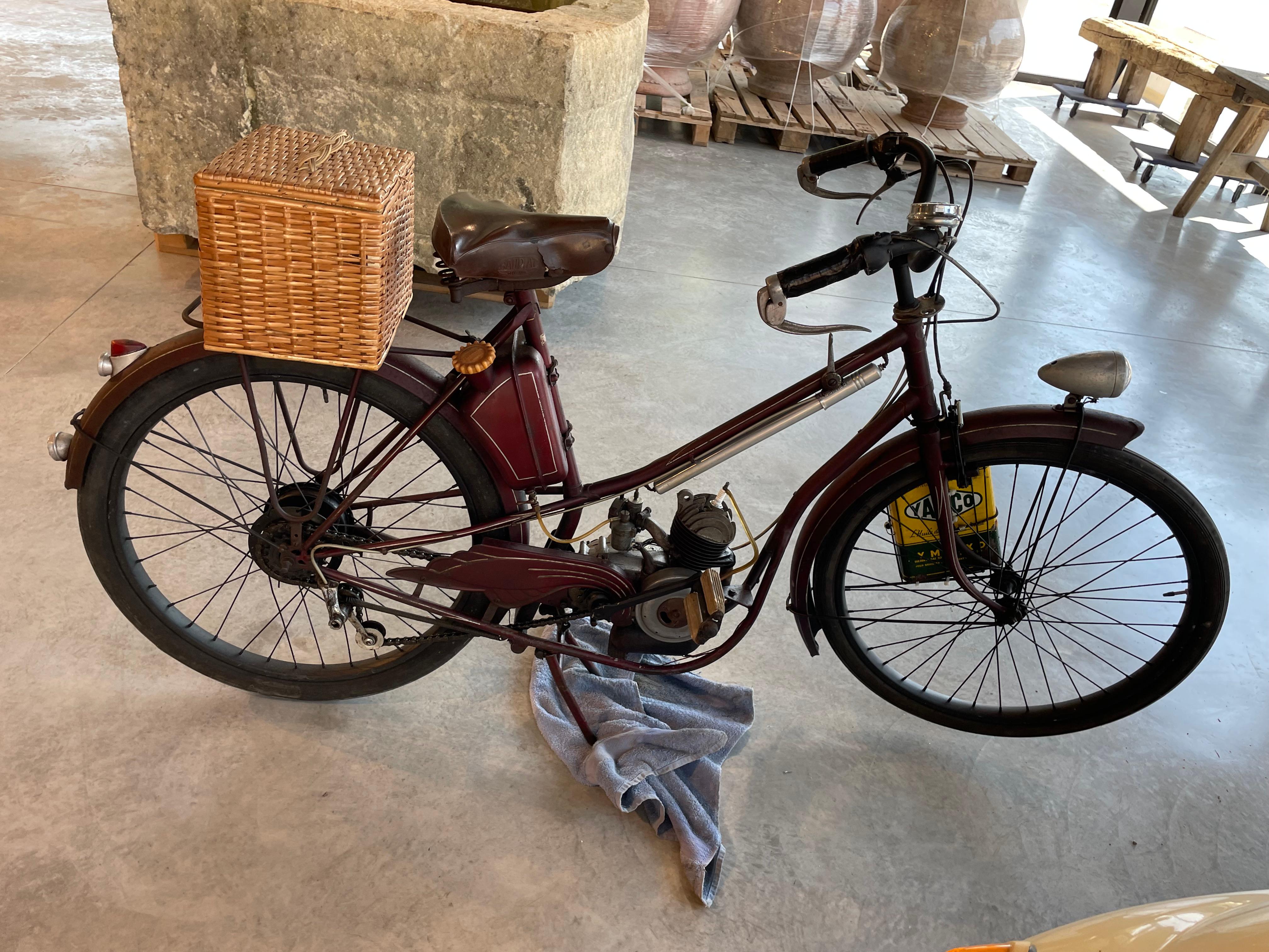 Iron Le Poulain Original Decorative Motorcycle For Sale