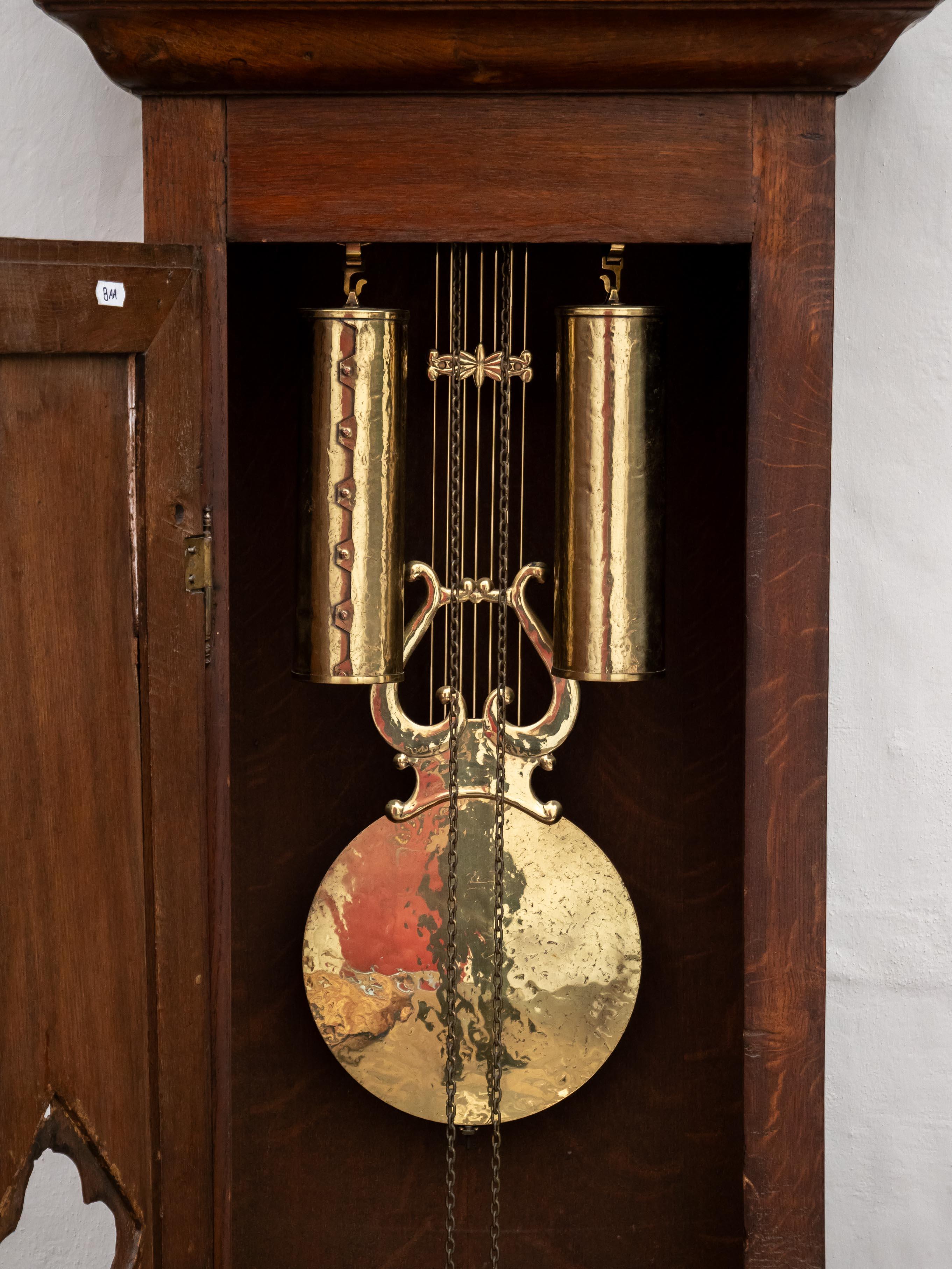 LE PRINTEMPS CHANTILLY floor clock In Good Condition For Sale In STRAČOV, CZ