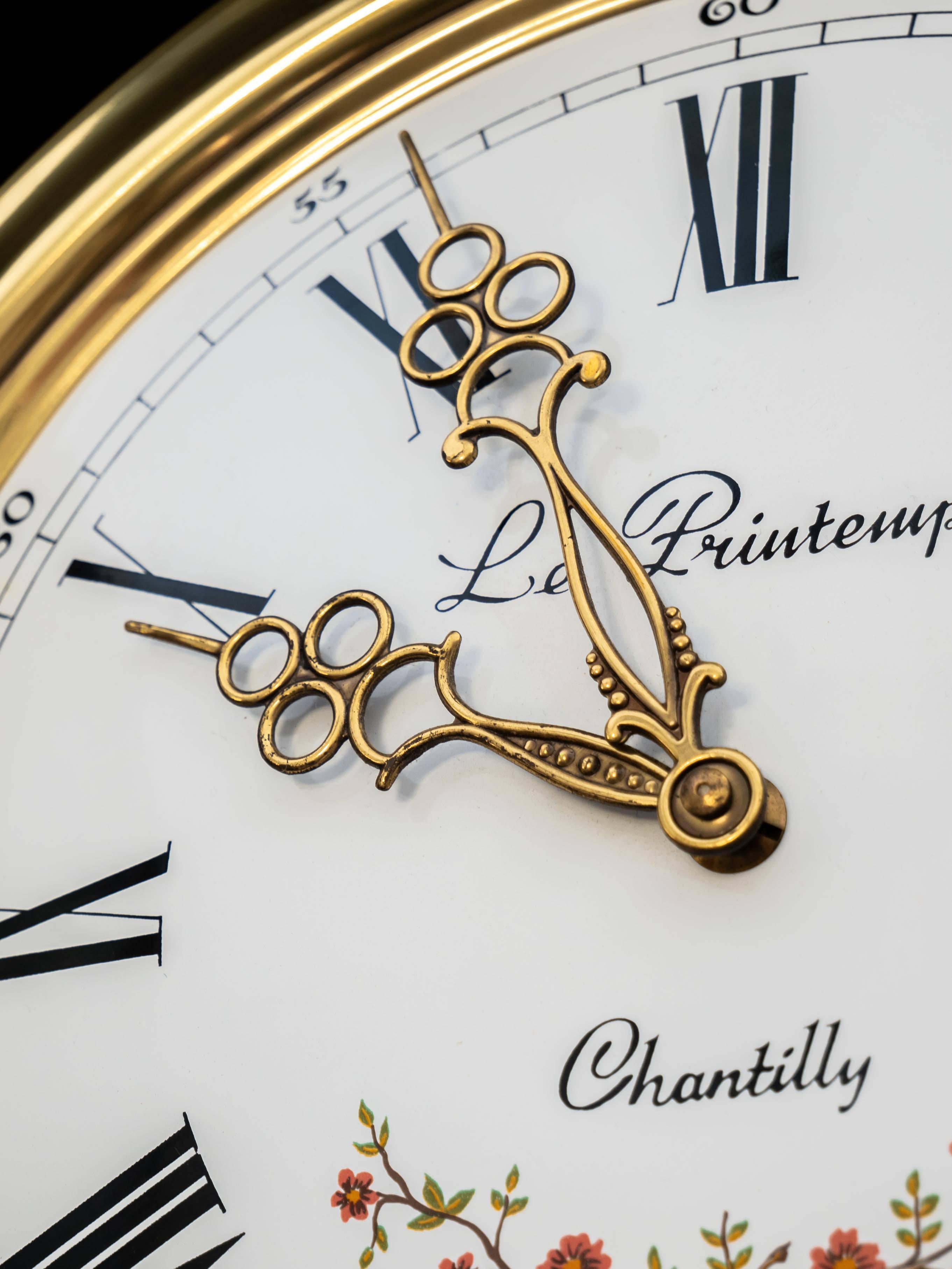 20th Century LE PRINTEMPS CHANTILLY floor clock For Sale