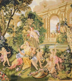 Le Printemps From the Series “Les Enfants Jardiniers” Tapestry