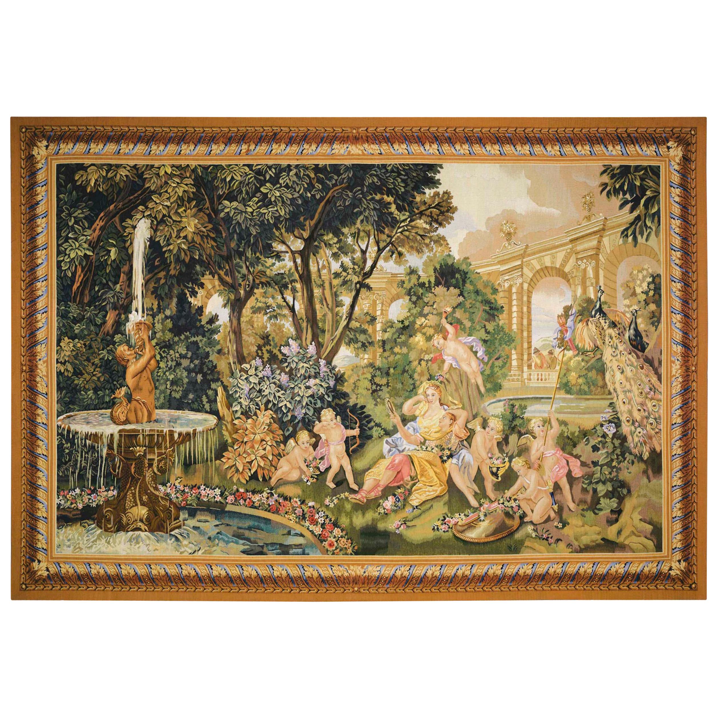 Le Printemps From the Series “Les Enfants Jardiniers” Tapestry