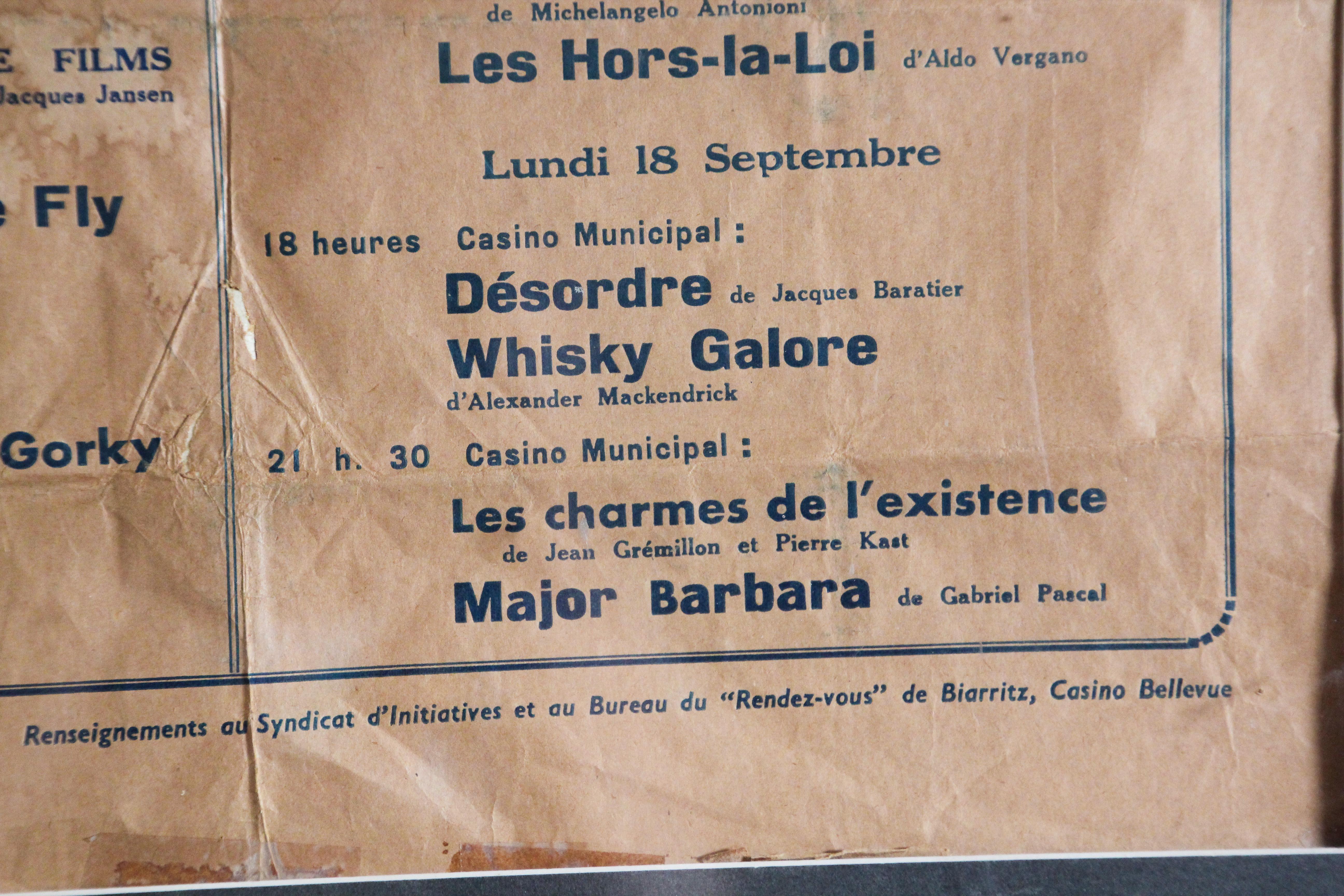 Le Rendez Vous De Biarritz French Poster 9