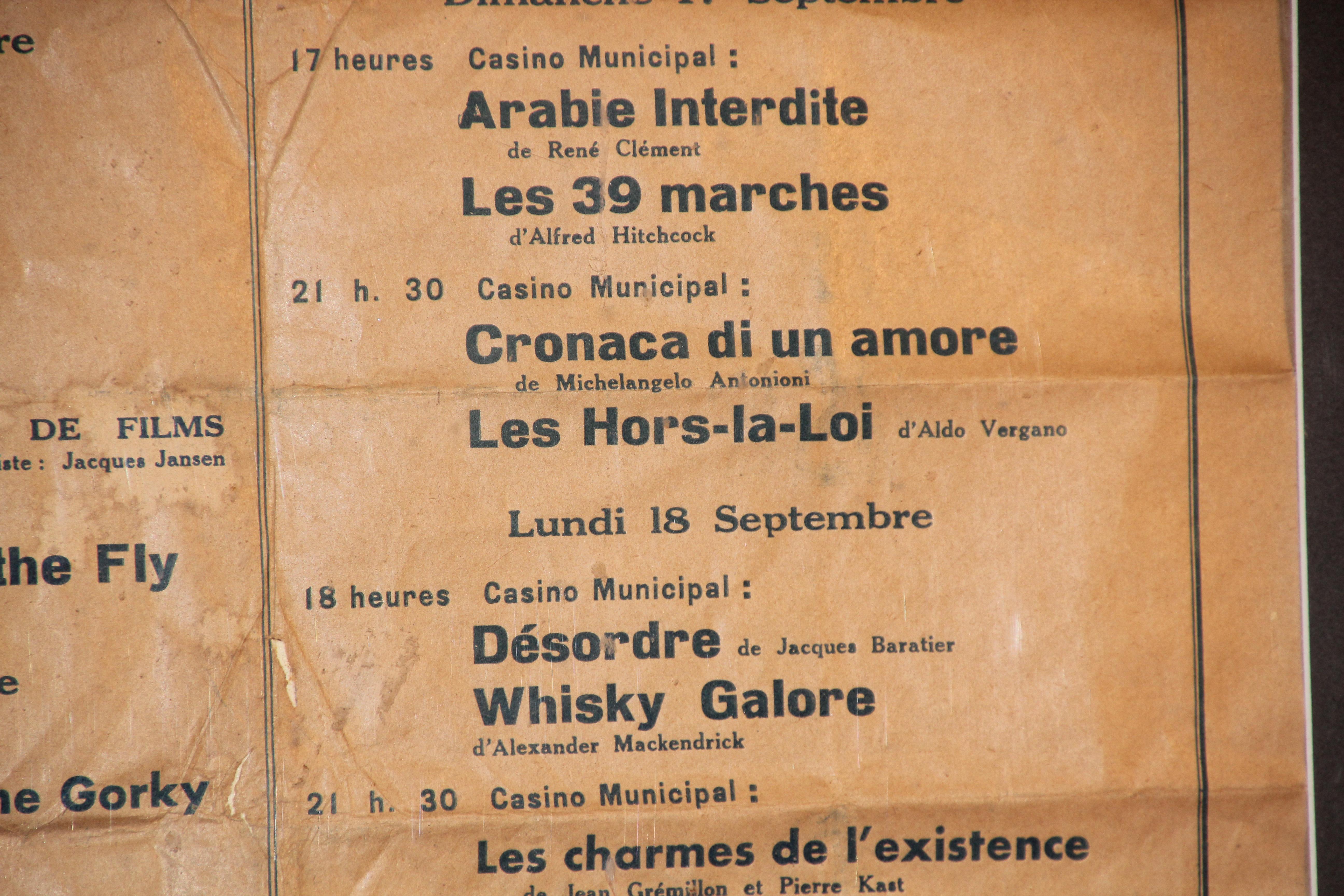 Le Rendez Vous De Biarritz French Poster 1