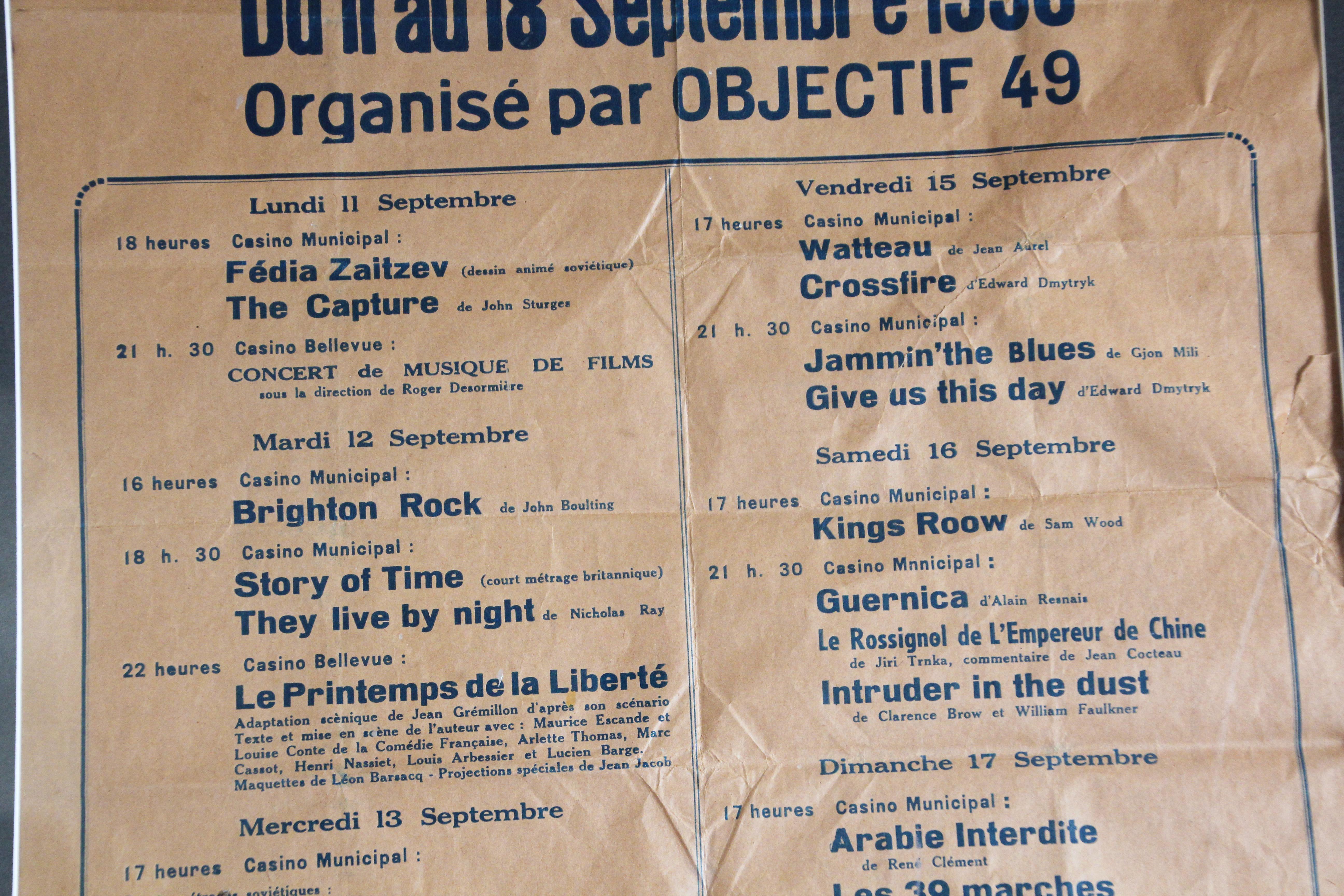 Le Rendez Vous De Biarritz French Poster 13