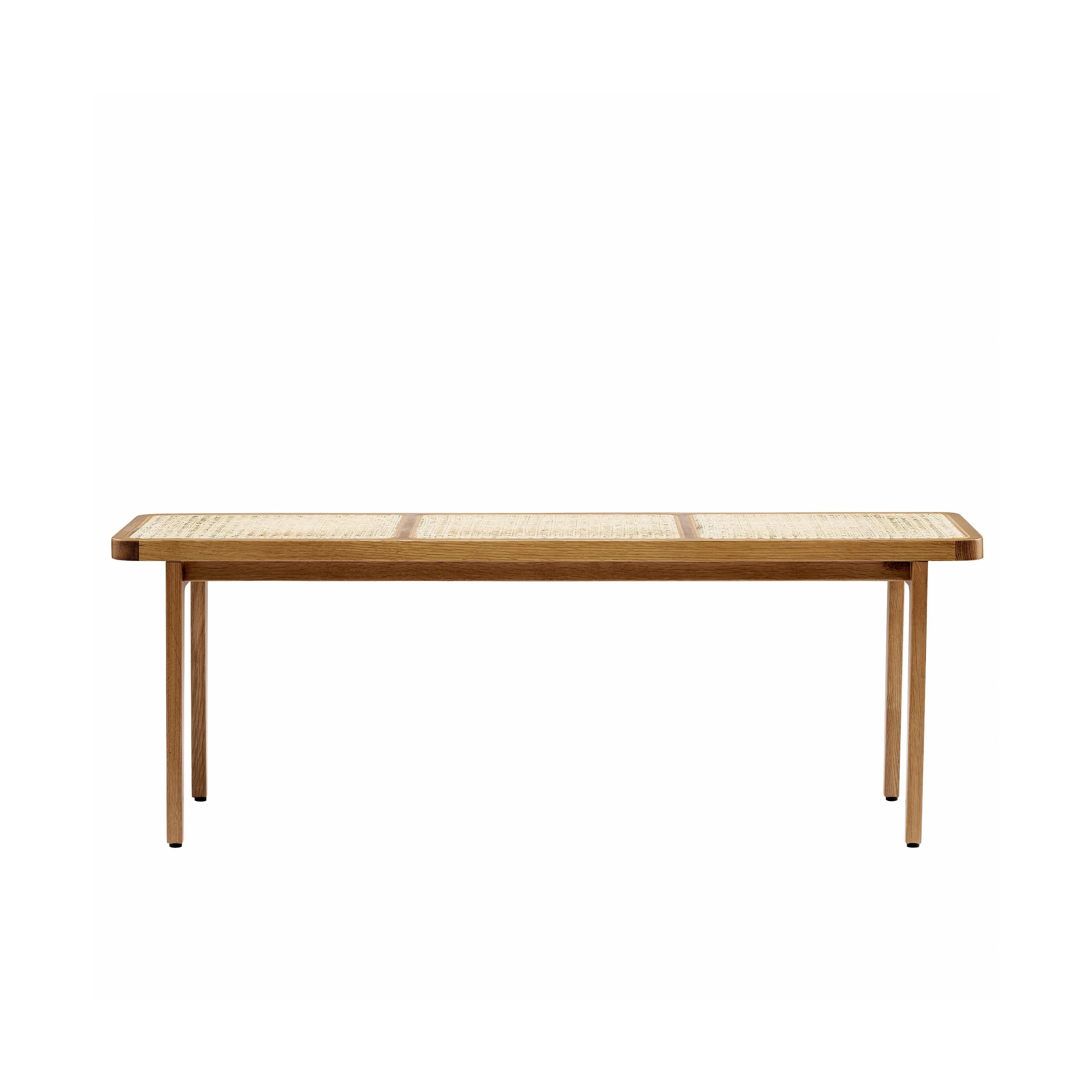 Lacquered Le Roi Natural Ash Bench by NORR11 For Sale