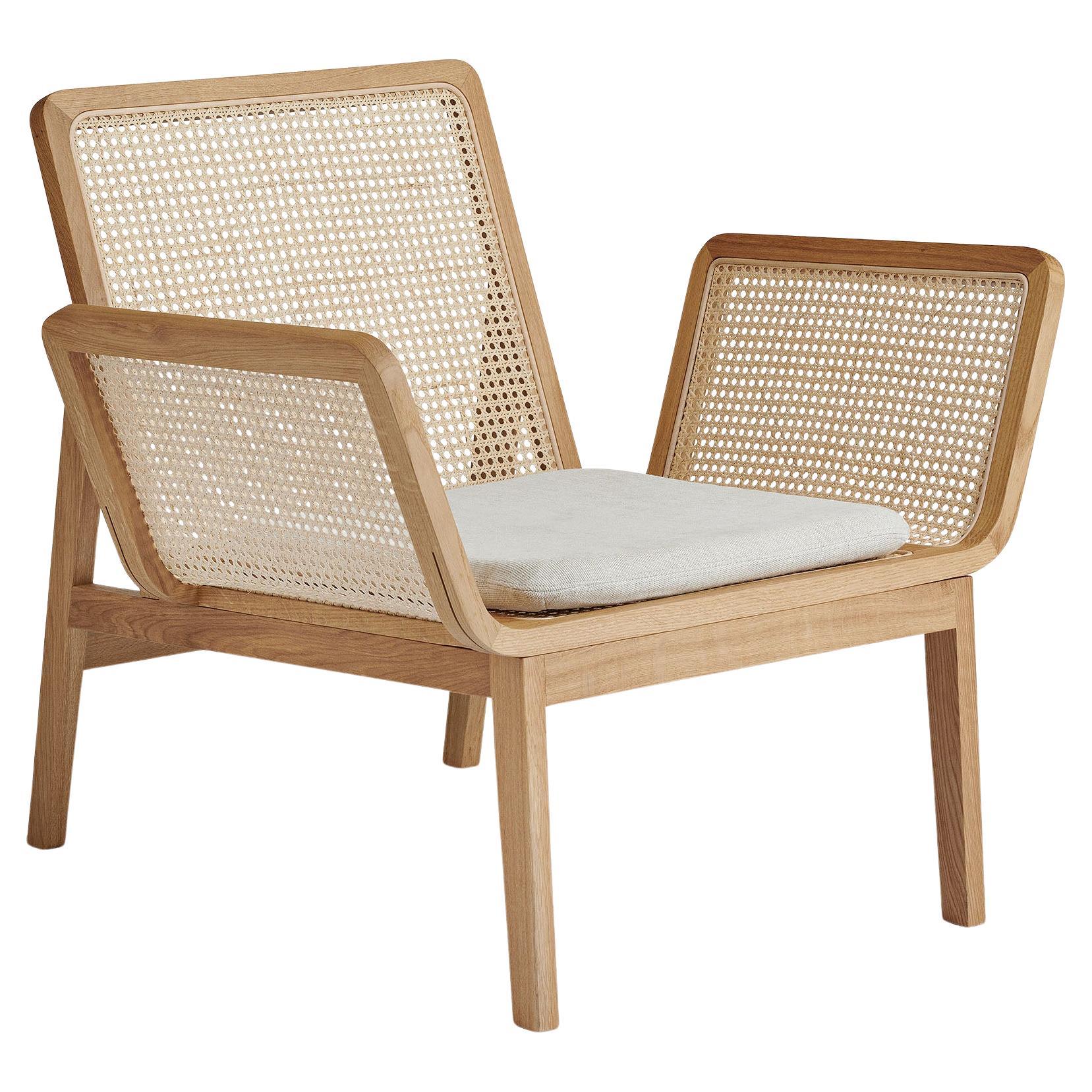 Le Roi Natural Ash Chair With Cushion by NORR11