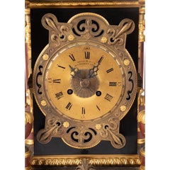 Le Roy & Fils Horloge partiellement dorée de style Revive baroque