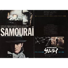 Le Samourai 1968 Japanese B3 Film Poster