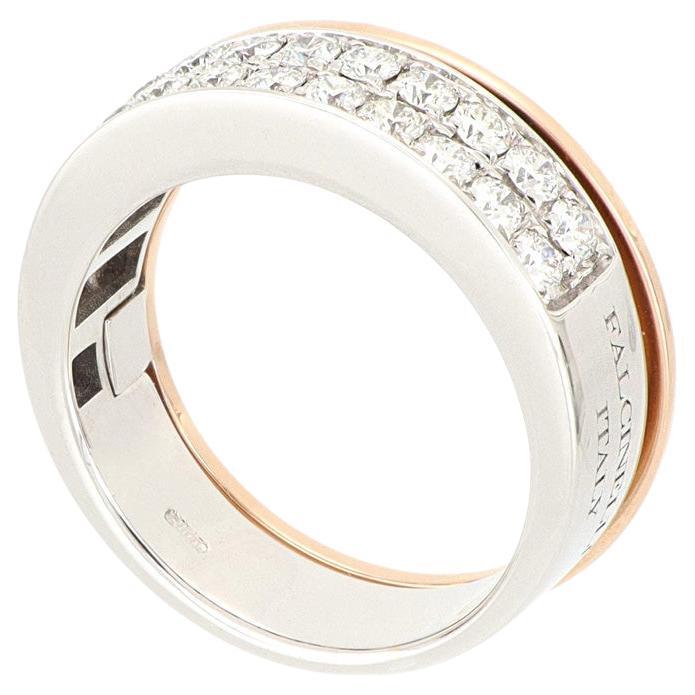 For Sale:  Le Secret Ring with Diamonds Pavè
