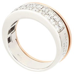 Le Secret Ring with Diamonds Pavè