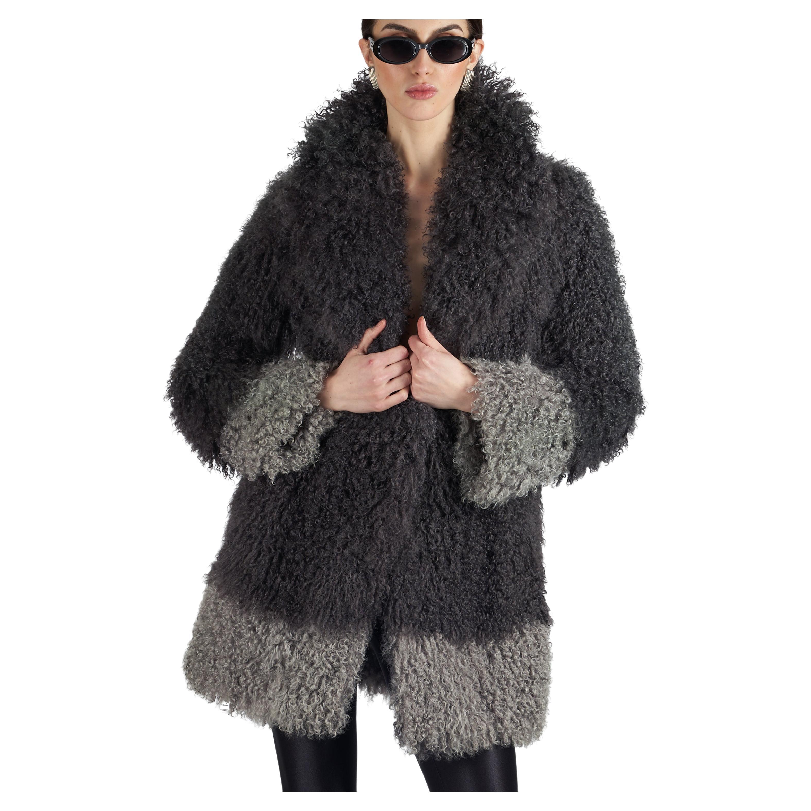Le Sentier Vintage 1990�’s Sheepskin Fur Coat