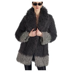 Le Sentier Retro 1990’s Sheepskin Fur Coat