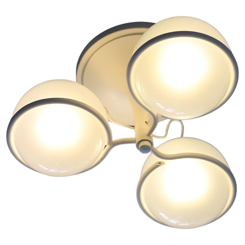 ' Le Sfere Plafone 2042/3  ceiling lamp by Gino Sarfatti for Arteluce 1960s For Sale
