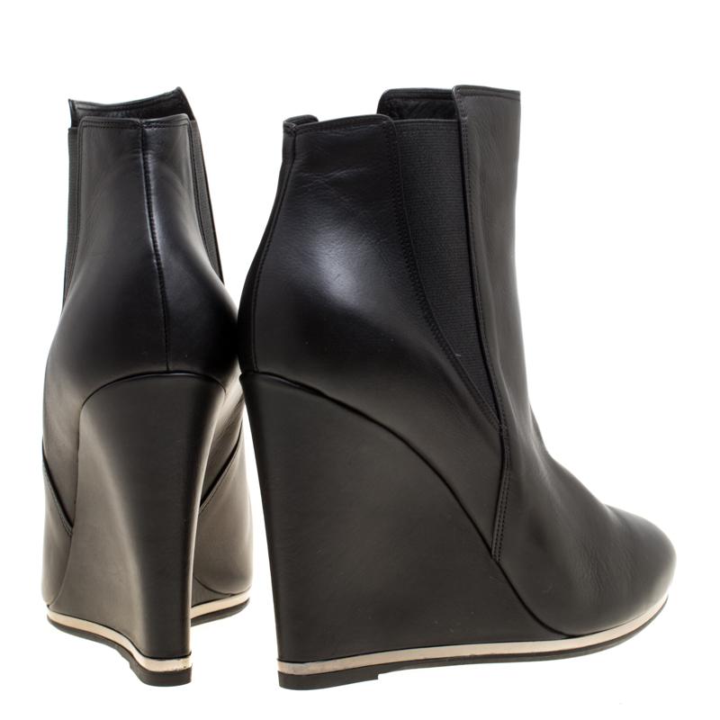 Le Silla Ankle Boots in Black Womens Shoes Boots Wedge boots 