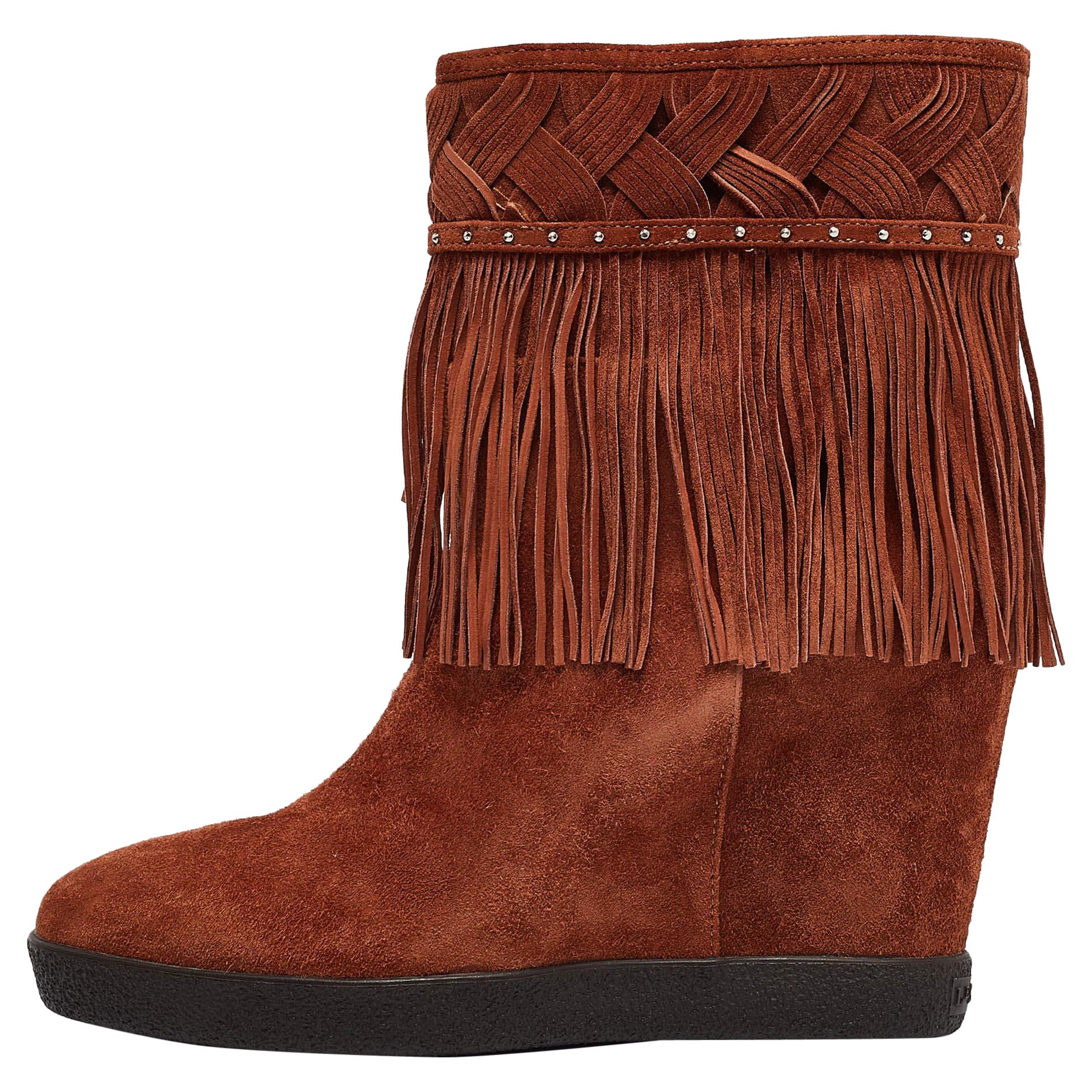 Le Silla Botines de ante marrón talla 36