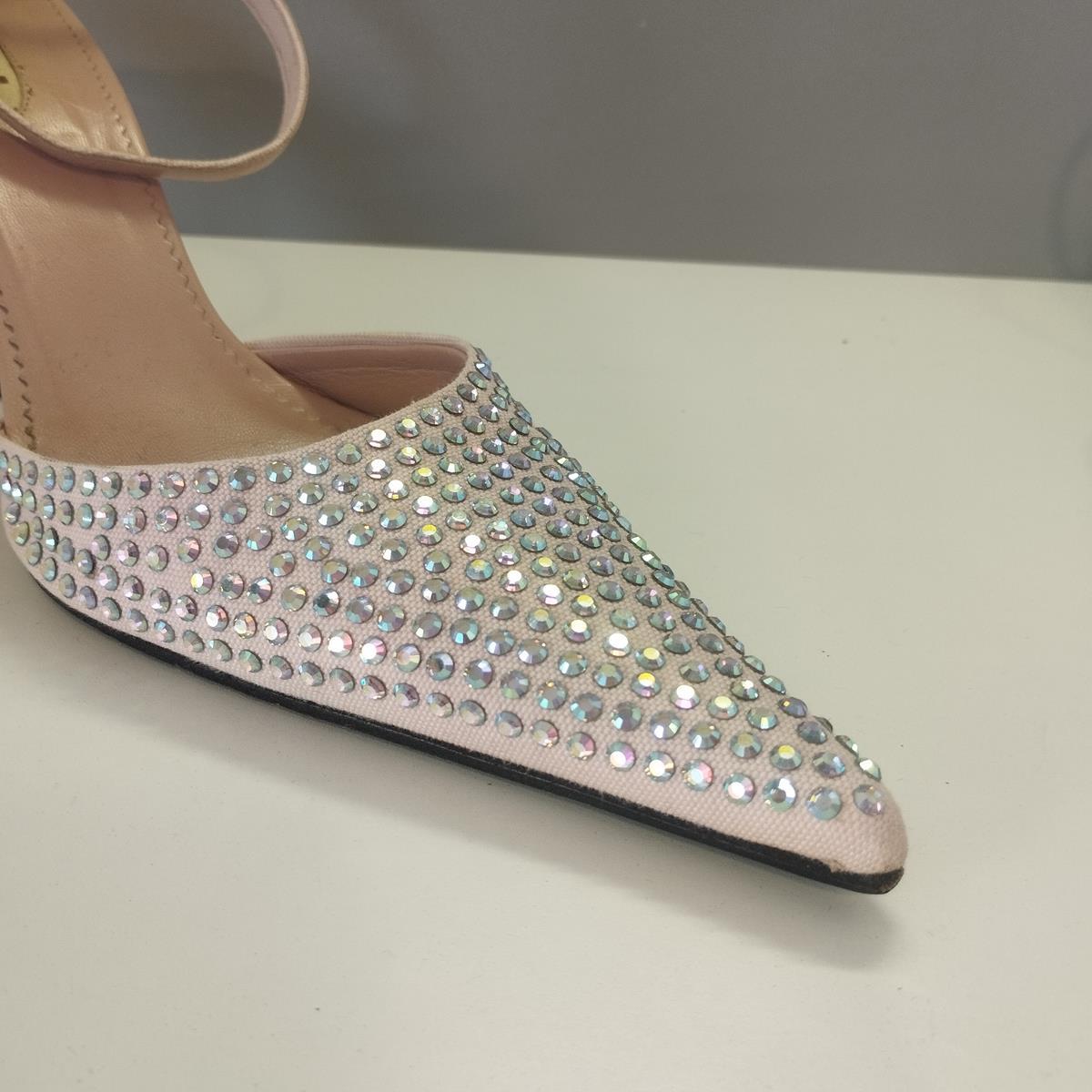 Marron Le Silla Jewel Shoe IT 37,5 en vente