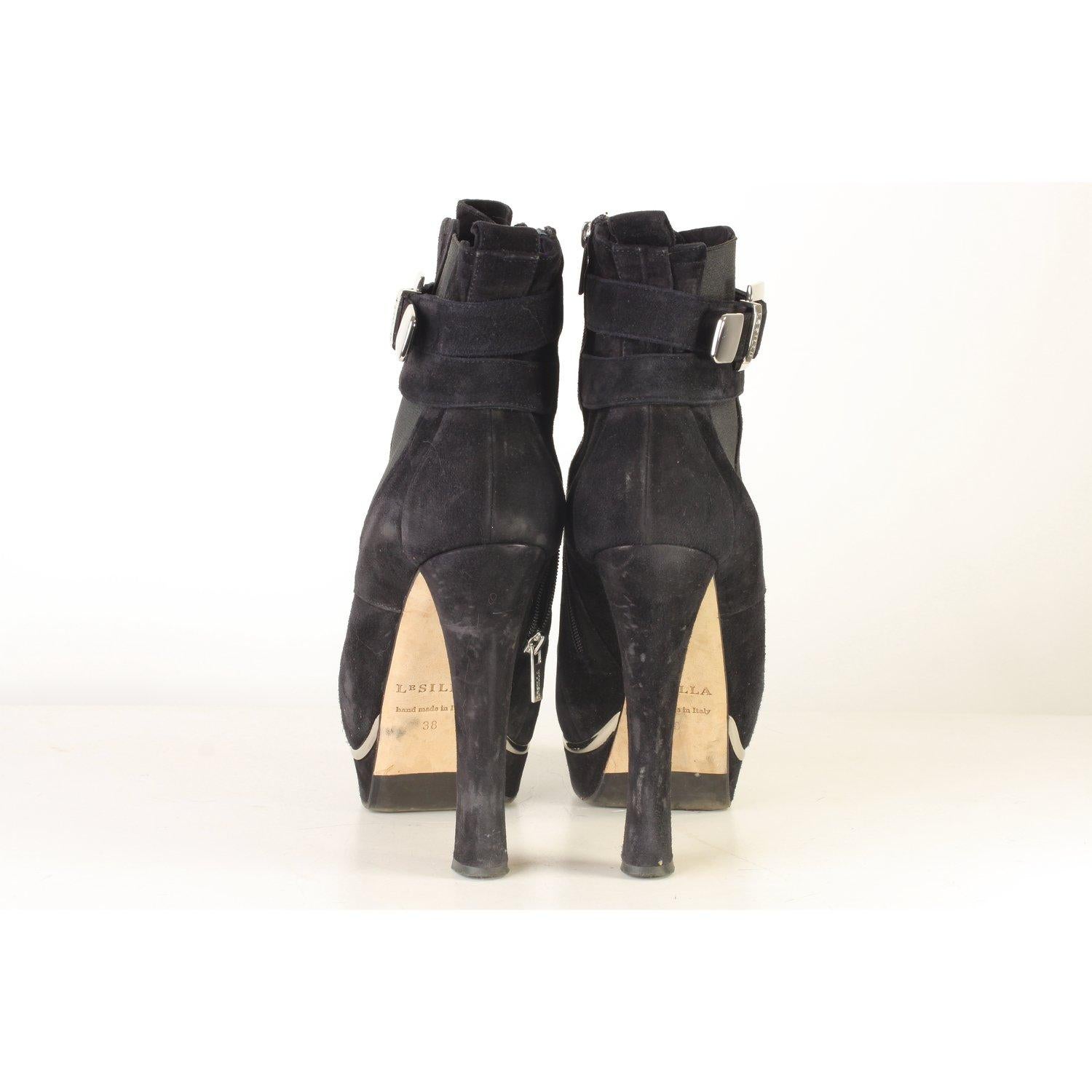 Le Silla Platform Ankle Boots Size 38 1