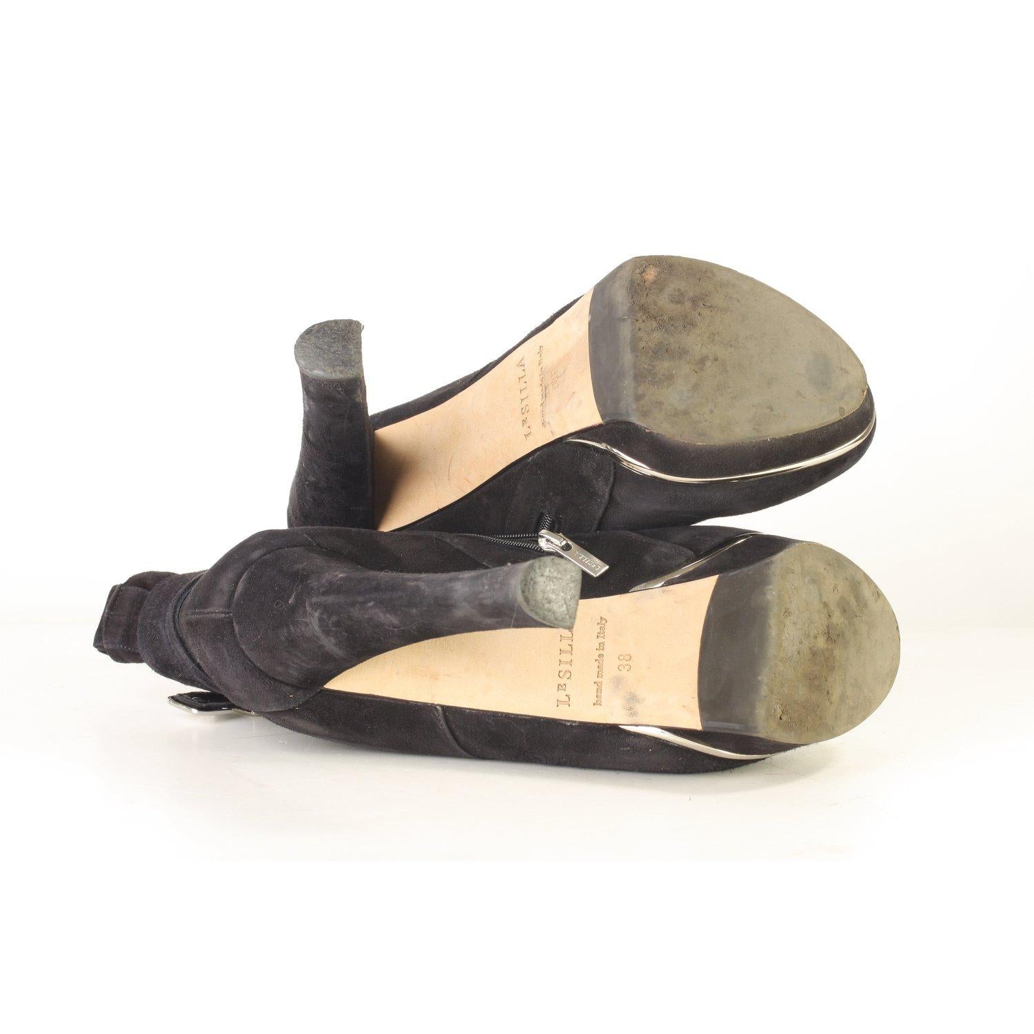 Le Silla Platform Ankle Boots Size 38 3