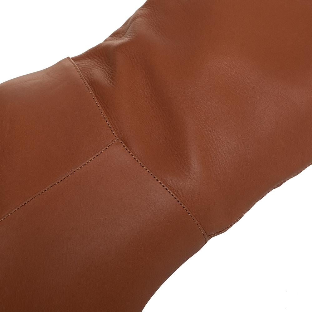 Le Silla Tan Leather Over The Knee Boots Size 37 1