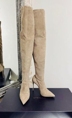 Le Silla Thigh-High Suede Boots