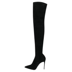 Le Silla Thigh-High Suede Boots