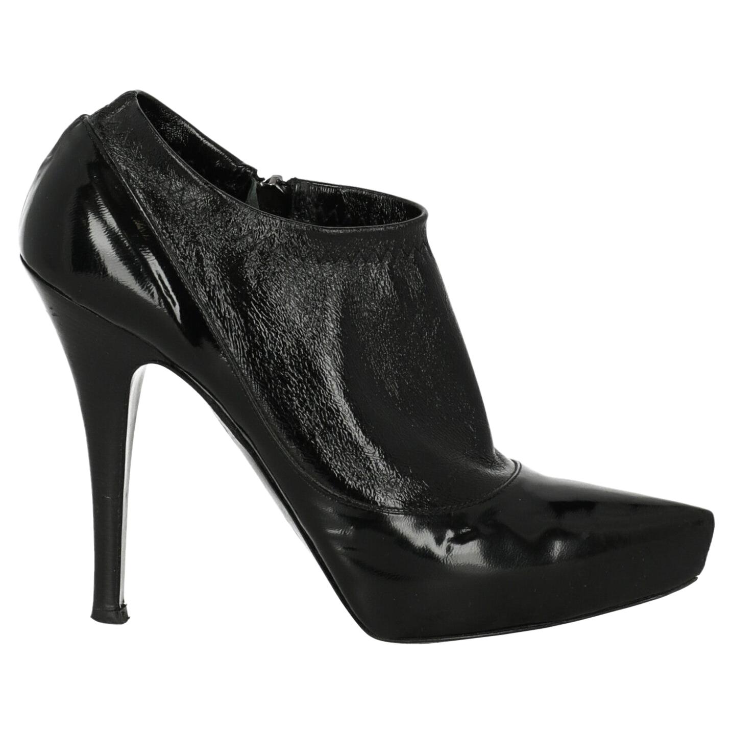 Le Silla  Women   Ankle boots  Black Leather EU 37 For Sale