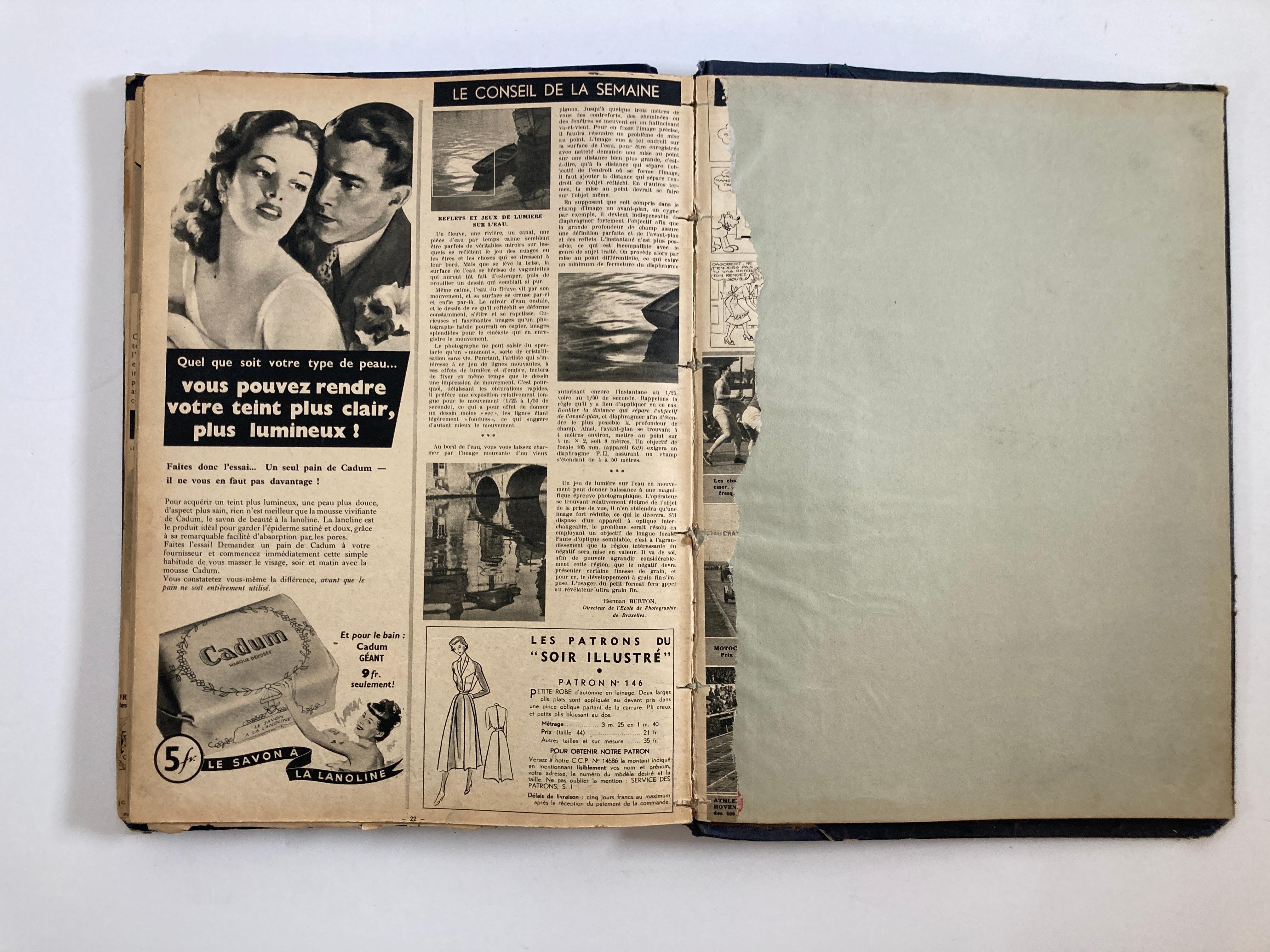 Le Soir Illustre, mai 1949 à septembre 1949 Magazines français Paris France en vente 9