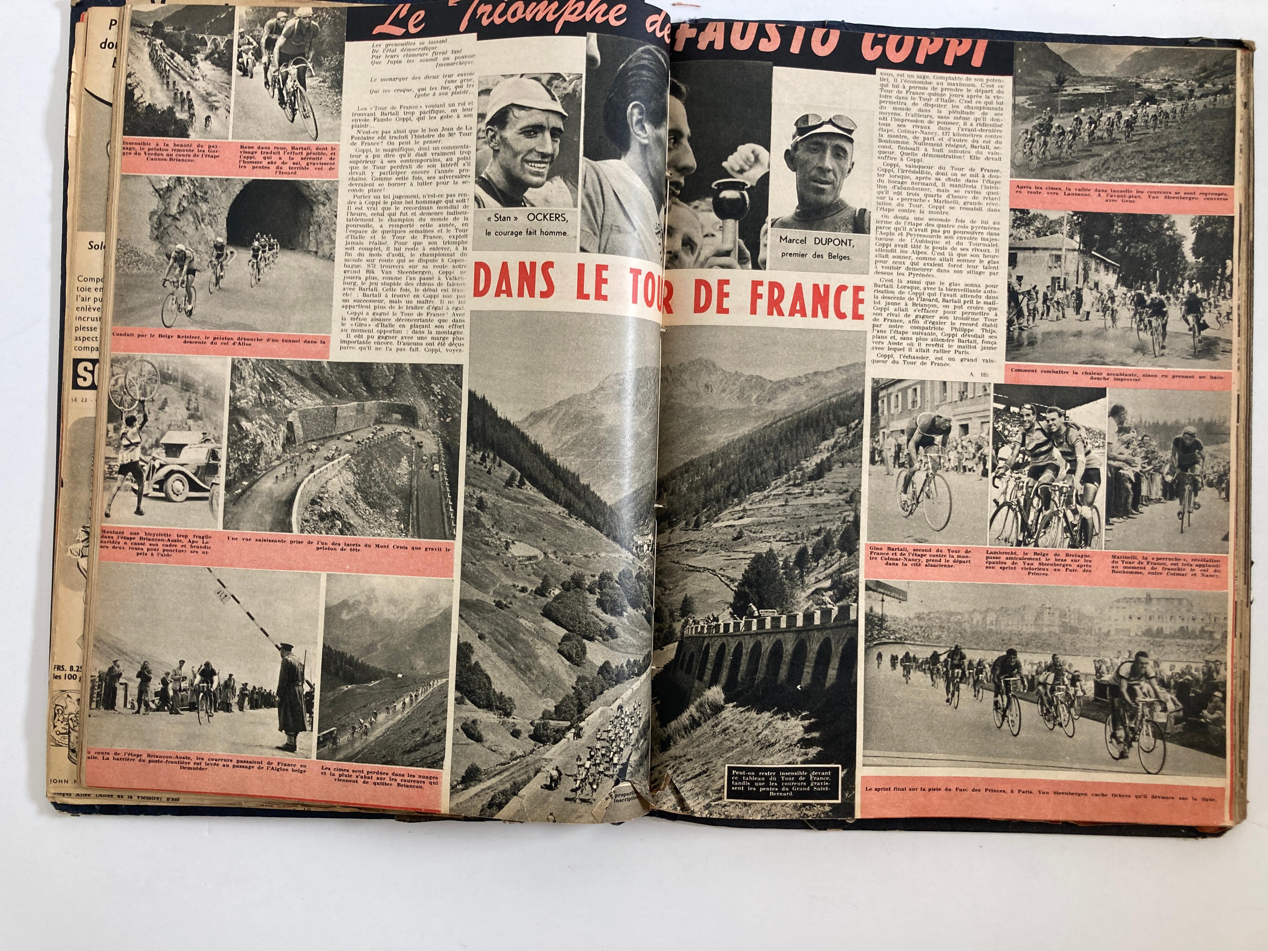 Le Soir Illustre, mai 1949 à septembre 1949 Magazines français Paris France en vente 1
