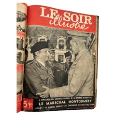 Le Soir Illustre Mai 1949 to Le Soir Illustre August 1949 French Magazines Paris