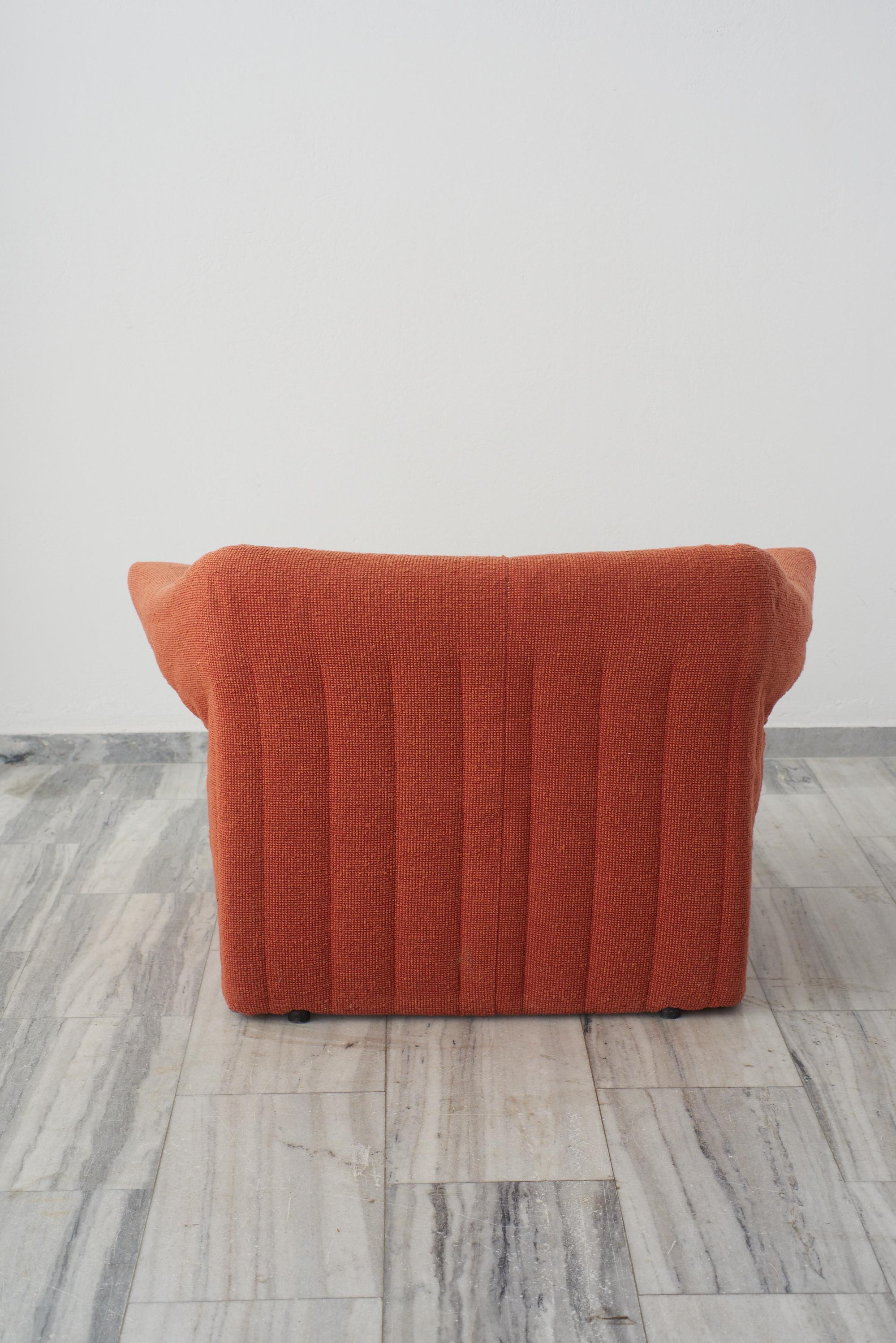 Late 20th Century Le Stelle armchair by Mario Bellini for B&B Italia, 1974. For Sale