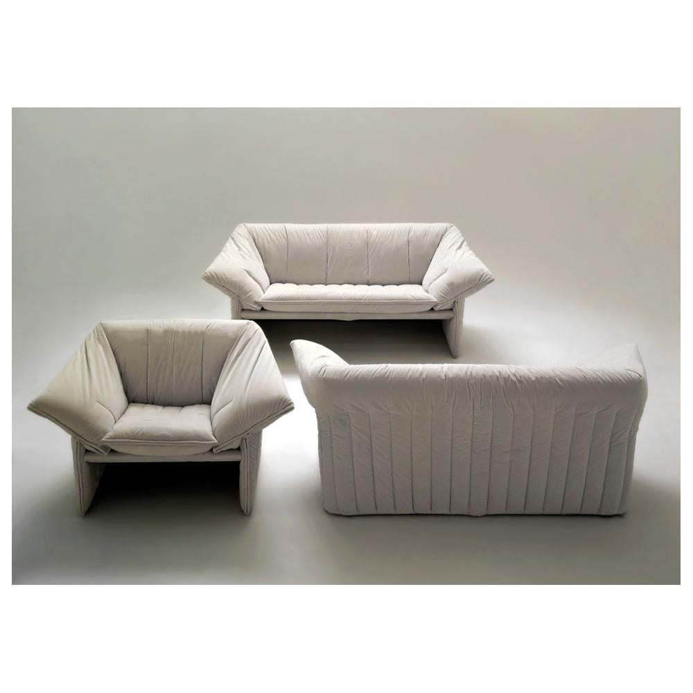 'Le Stelle' Three Seat Sofa by Mario Bellini for B&B Italia, 1974, Signed 9
