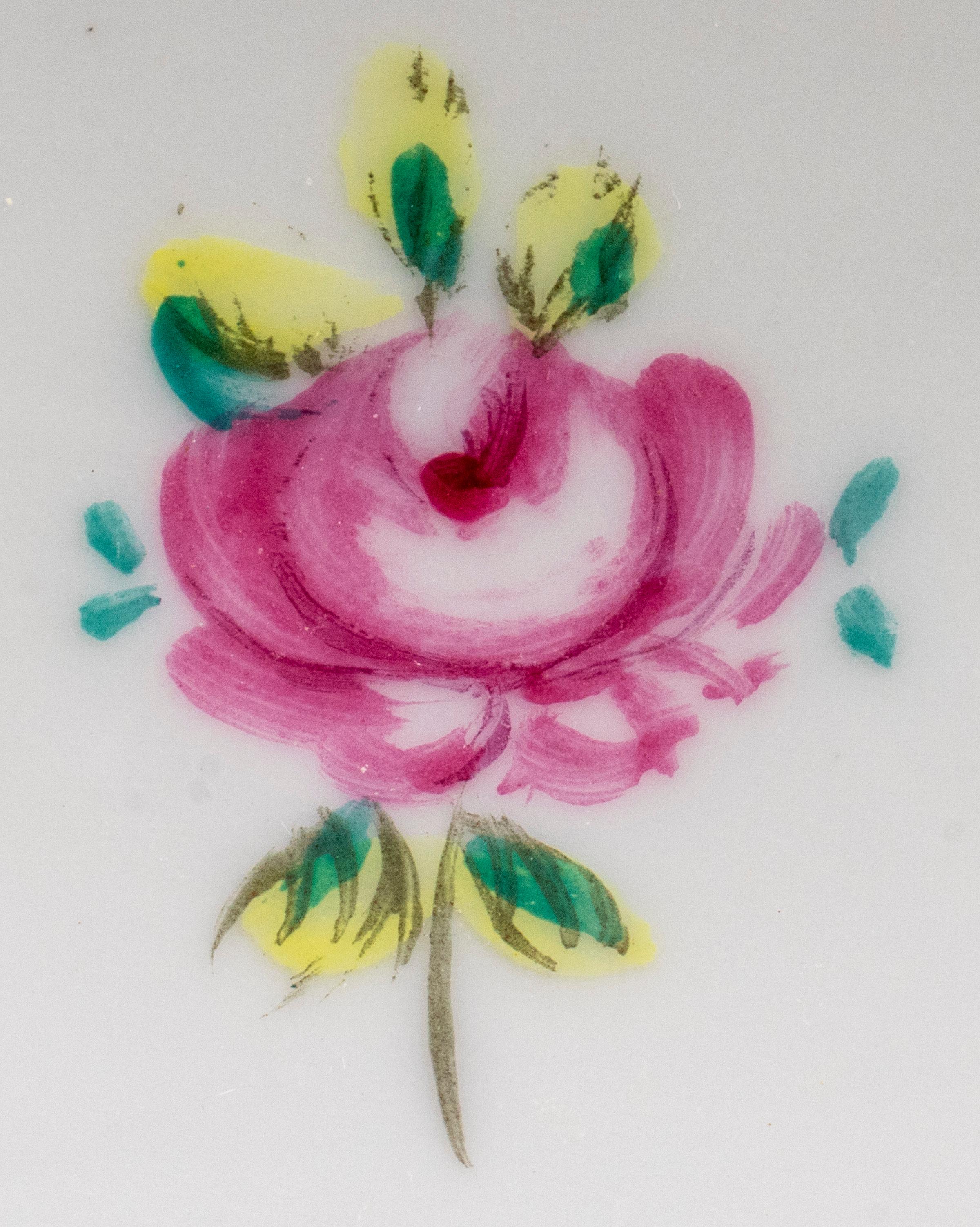 Le Tallec French Hand-Painted Porcelain Jewelry Box In Good Condition In Astoria, NY