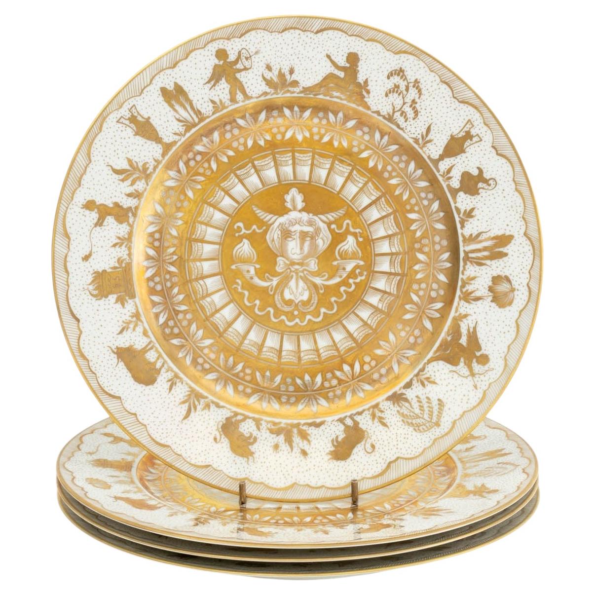 Lot de quatre pièces Le Tallec x Tiffany & Co. Assiettes en porcelaine