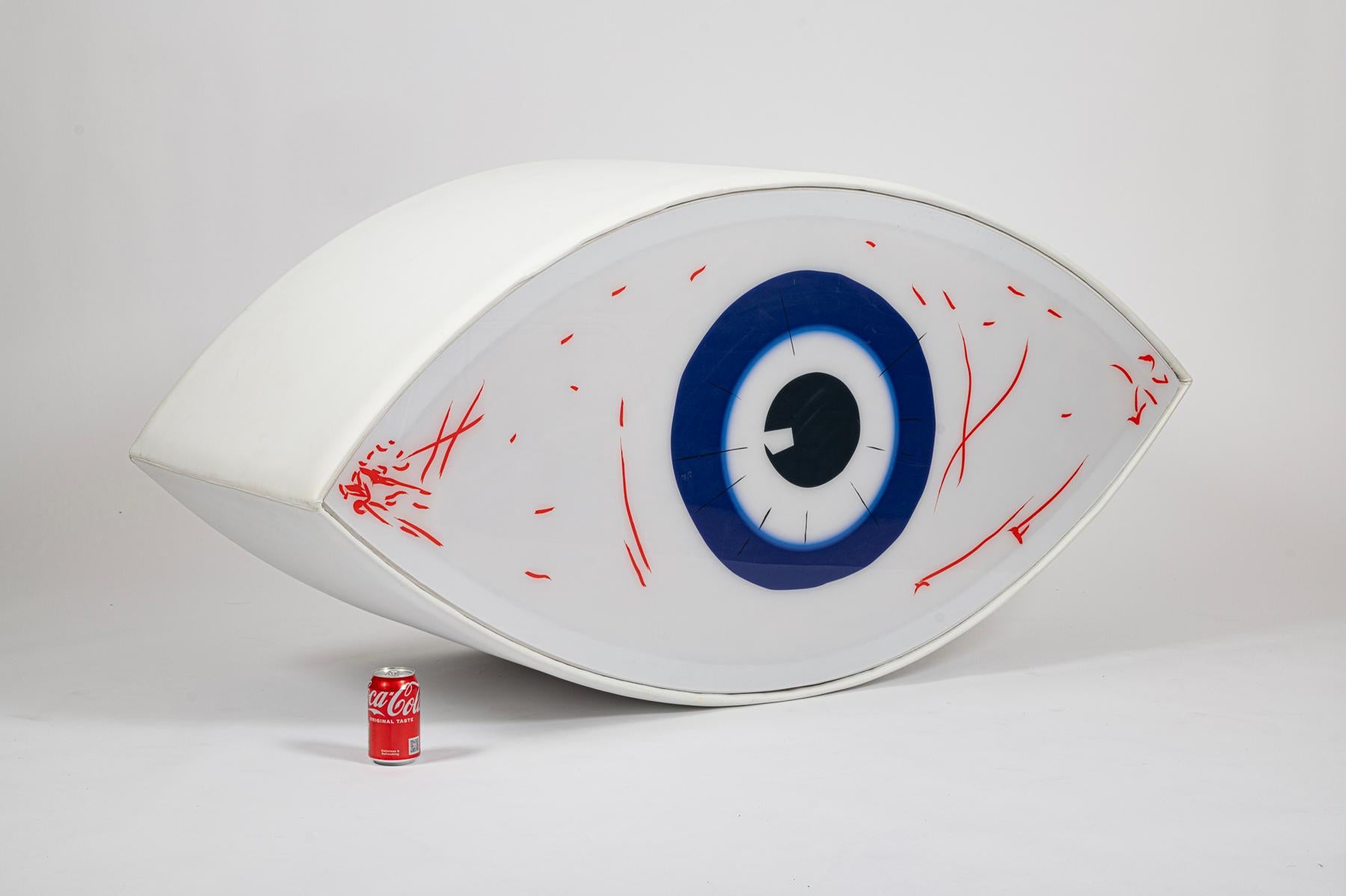 Postmoderne Le Temoin,  de Man Ray pour Studio Simon, tabouret, table sculpture en vente