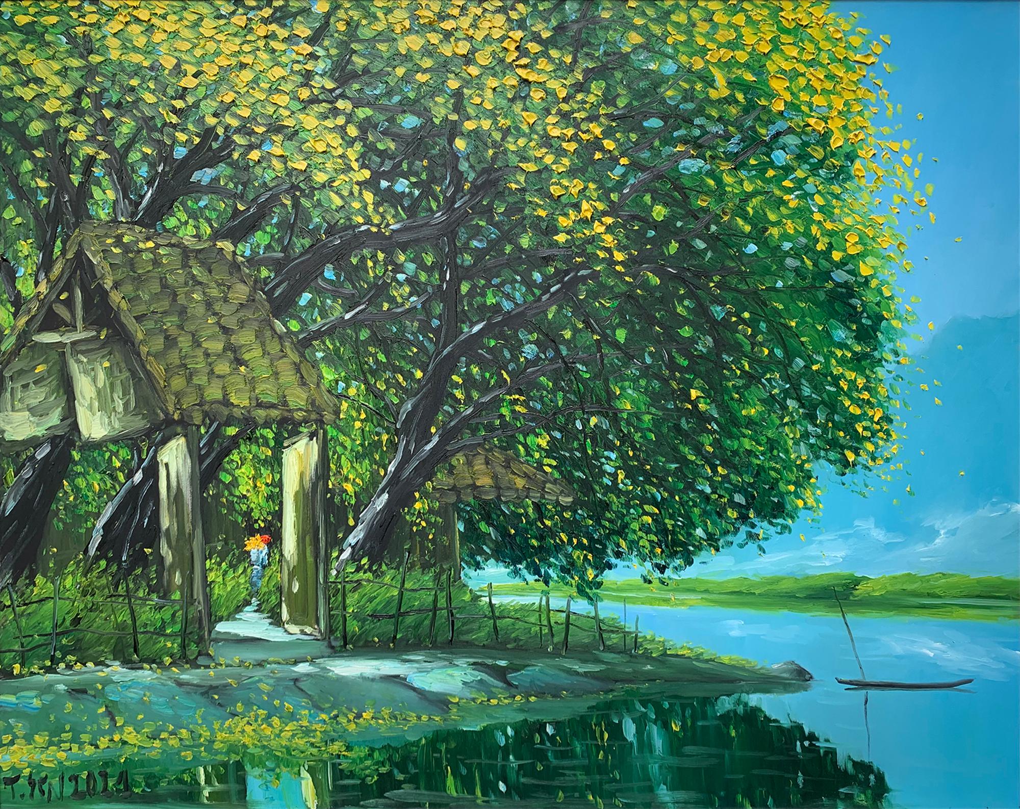 Otoño - Painting de Le Thanh Son