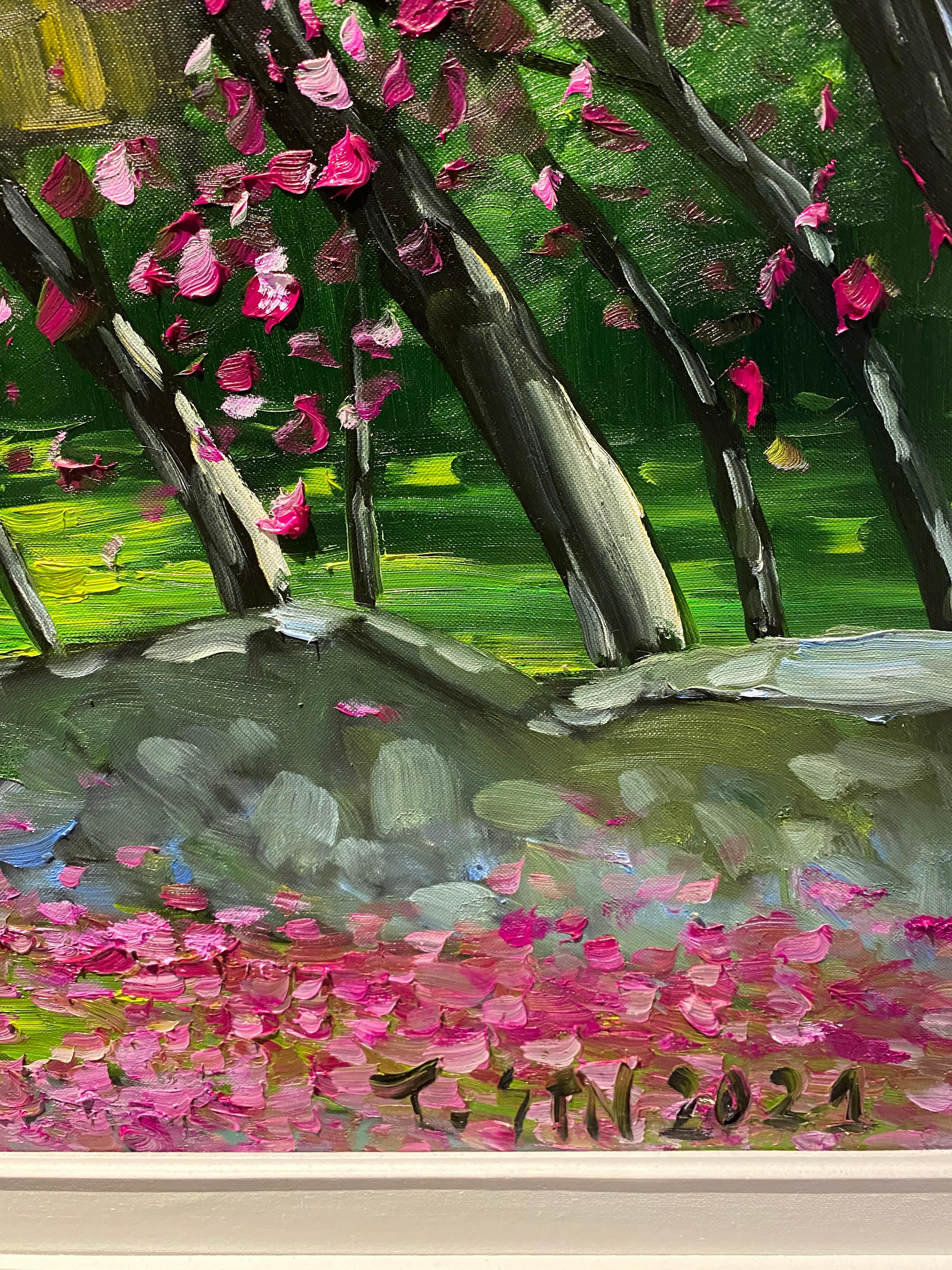 Pintura impresionista llena de color 