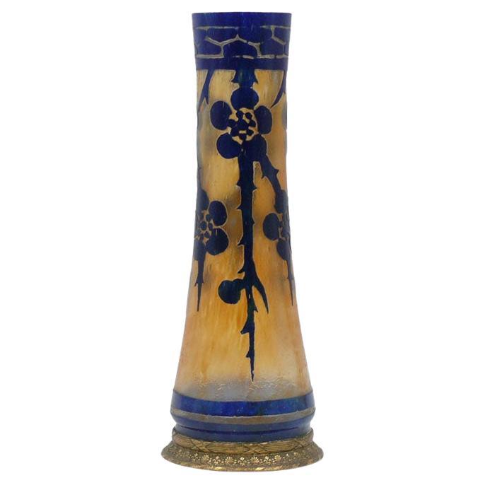 Le verre francais art deco glass For Sale