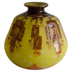 Vase Art Déco Le Verre Français