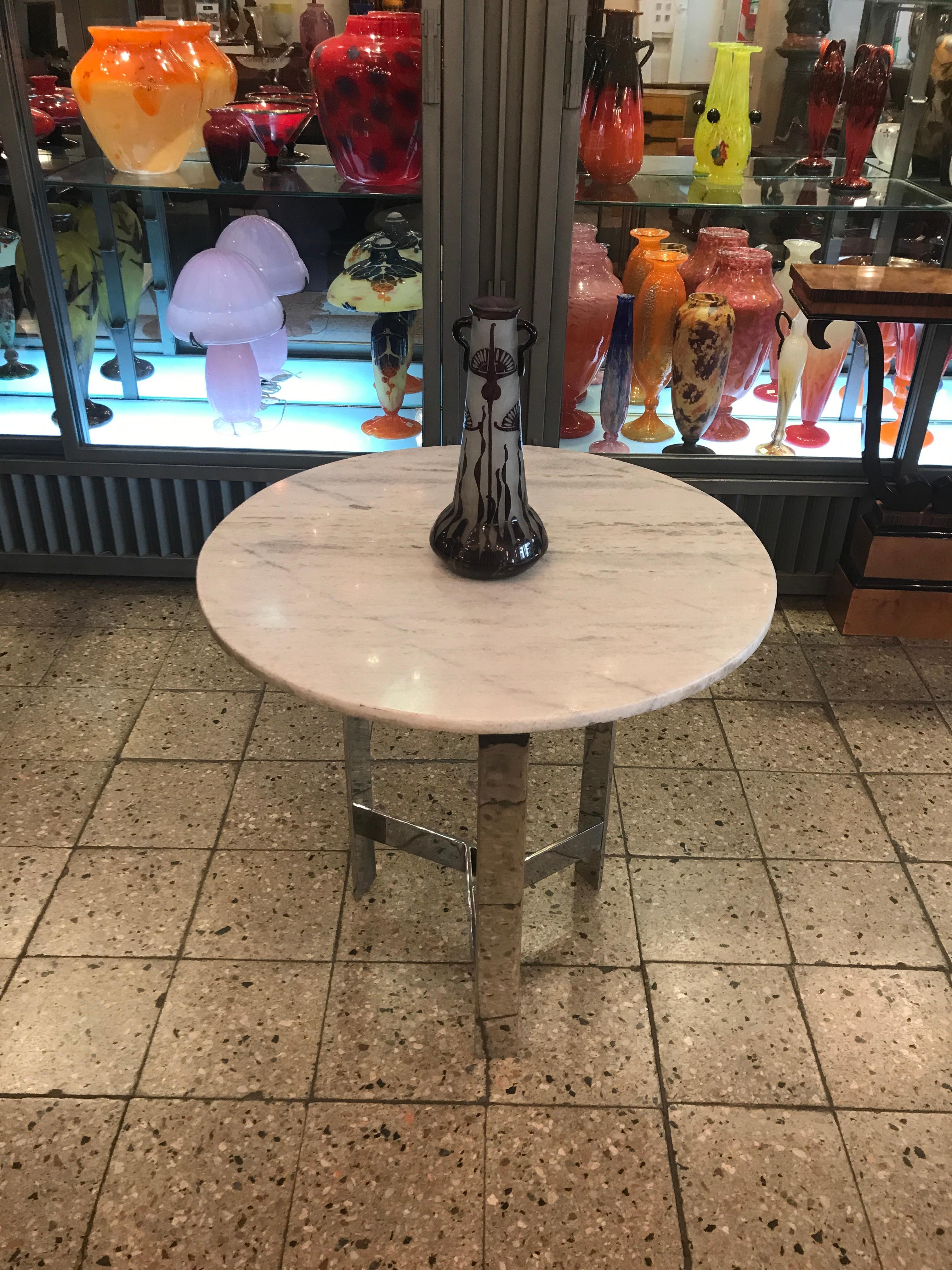 Le Verre Francais (pianta di Chardons) Stile: Art Nouveau, Jugendstil, Liberty in vendita 5