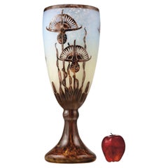 Le Verre Français Chardons Tall Vase