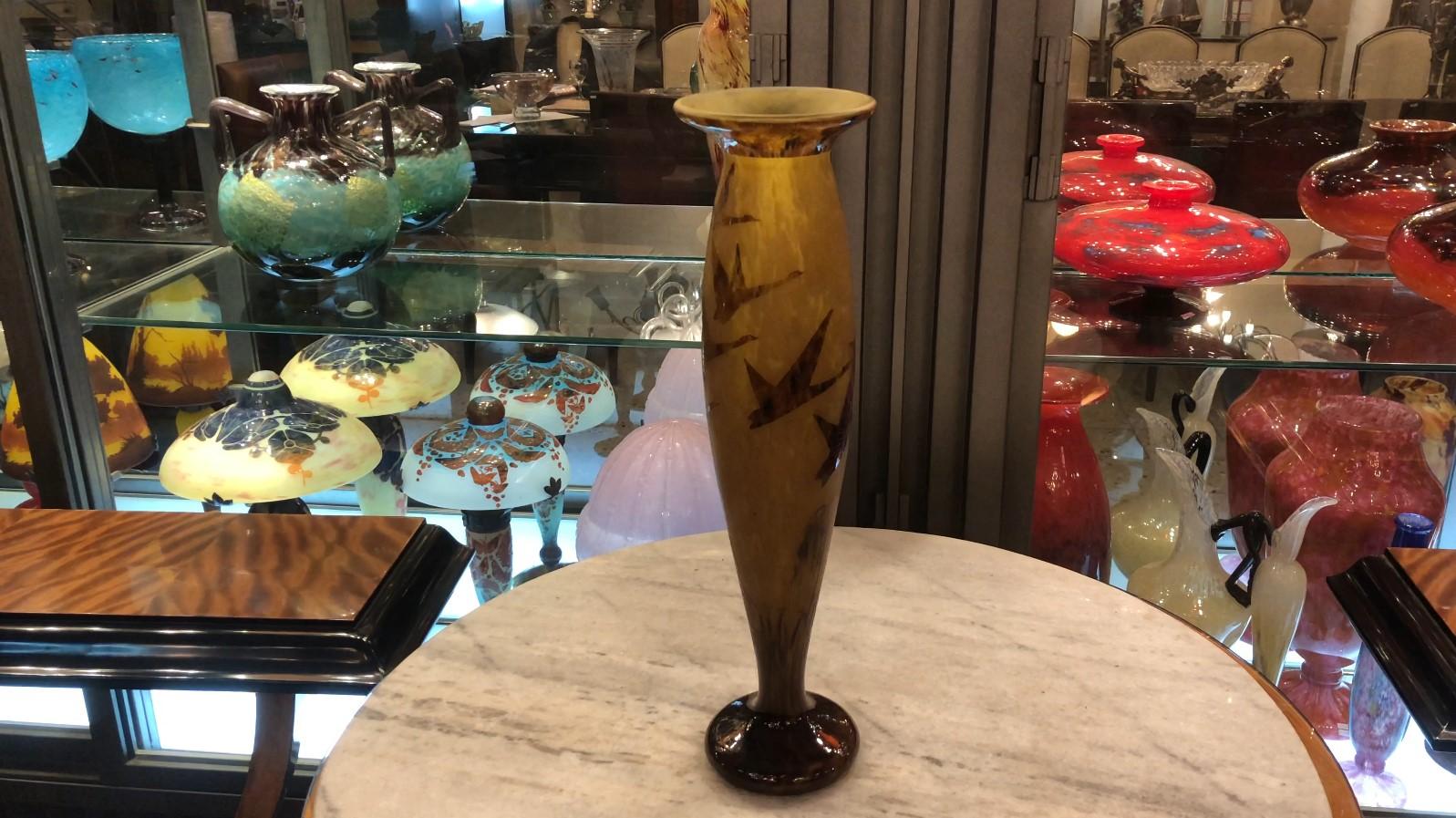 Le Verre Francais ( Decorazione Halbrans ) Stile: Art Nouveau, Jugendstil in vendita 6