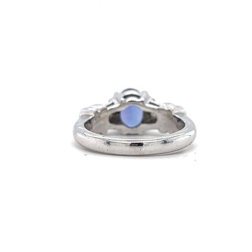 Le Vian 14 Karat White Gold Blueberry Tanzanite and Diamond Ring 3