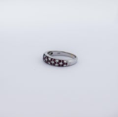 Le Vian 14K Vanilla Gold Ruby and Diamonds Band Ring