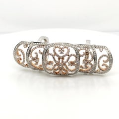 Le Vian 2.5 Carat White Diamond Knuckle Ring